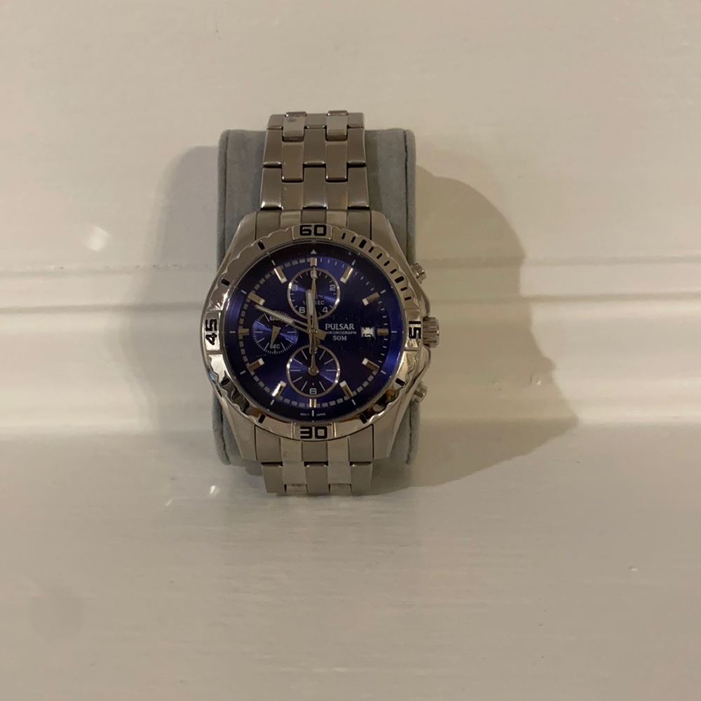 Pulsar Silver Watch